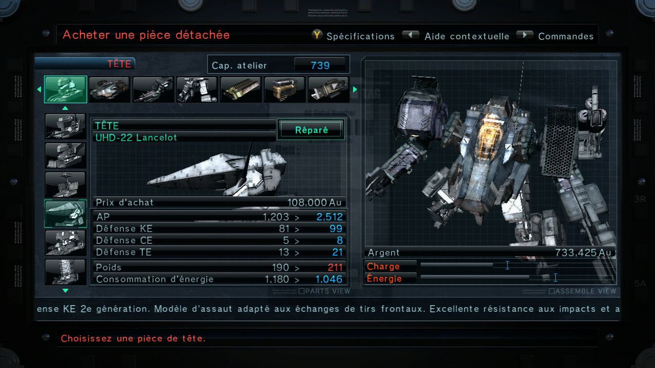 Pantallazo de Armored Core V para Xbox 360