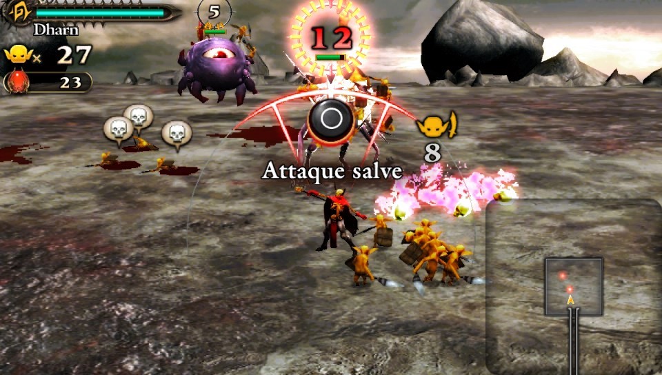 Pantallazo de Army Corps Of Hell para PS Vita