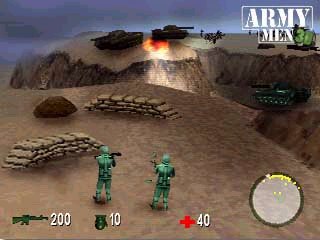 Pantallazo de Army Men: Gold -- Collectors' Edition para PlayStation