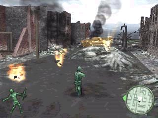 Pantallazo de Army Men: World War para PlayStation