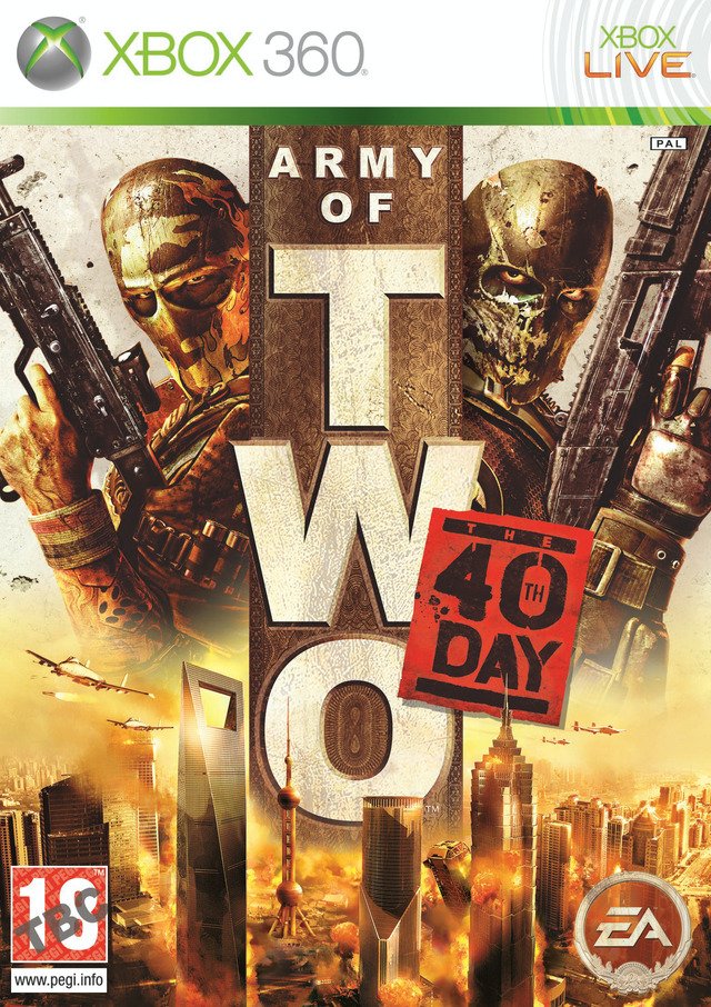 Caratula de Army of Two: The 40th Day para Xbox 360