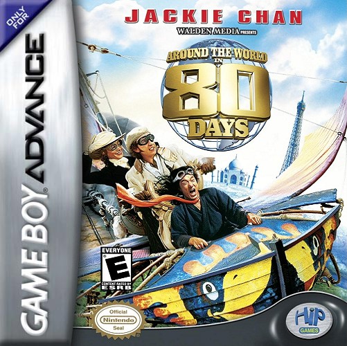 Caratula de Around the World in 80 Days para Game Boy Advance