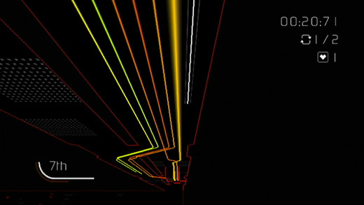 Pantallazo de Art Style: LIGHT TRAX (Wii Ware) para Wii