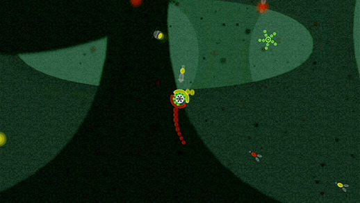 Pantallazo de Art Style: ROTOZOA (Wii Ware) para Wii