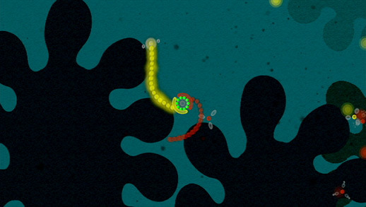 Pantallazo de Art Style: ROTOZOA (Wii Ware) para Wii