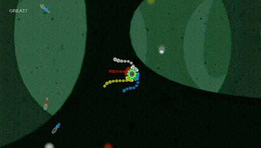 Pantallazo de Art Style: ROTOZOA (Wii Ware) para Wii