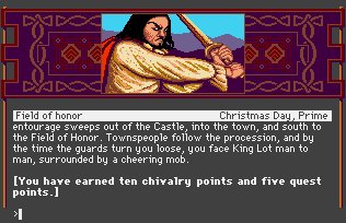 Pantallazo de Arthur: The Quest For Excalibur para Amiga