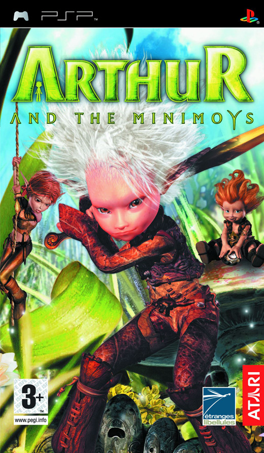 Caratula de Arthur and the Minimoys (AKA Arthur and the Invisibles) para PSP