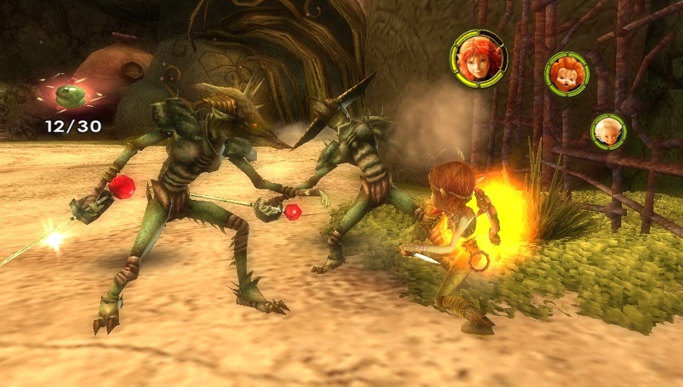 Pantallazo de Arthur and the Minimoys (AKA Arthur and the Invisibles) para PSP