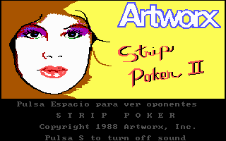 Pantallazo de Artworx Strip Poker II para PC