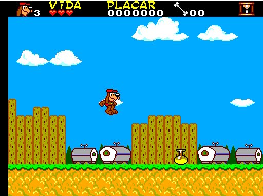 Pantallazo de As Aventuras da TV Colosso para Sega Master System
