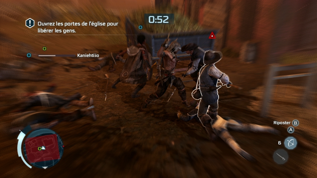 Pantallazo de Assassins Creed 3: La Tirania del Rey Washington - Episodio 1 La Infamia para Xbox 360