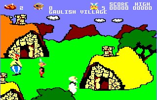 Pantallazo de Astérix y el Caldero Mágico para Amstrad CPC