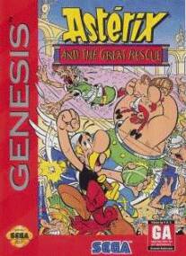 Caratula de Asterix and The Great Rescue para Sega Megadrive