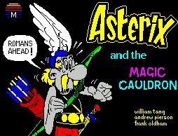 Pantallazo de Asterix and the Magic Cauldron para Spectrum