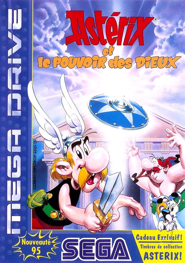 Caratula de Asterix and the Power of the Gods para Sega Megadrive