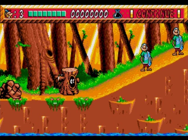 Pantallazo de Asterix and the Power of the Gods para Sega Megadrive