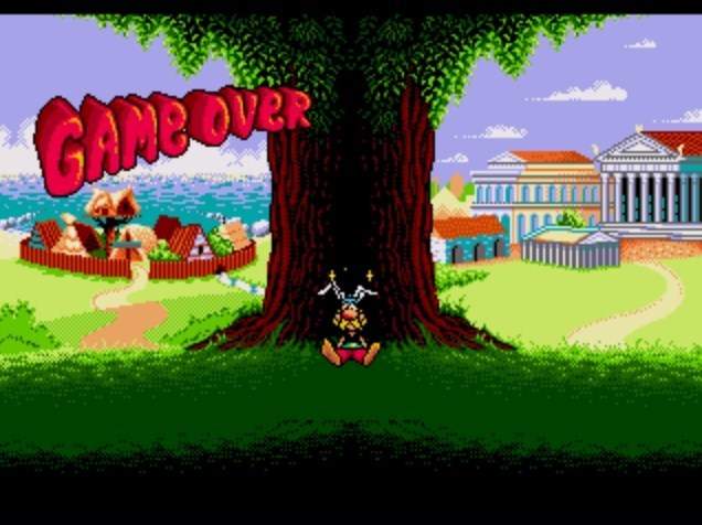 Pantallazo de Asterix and the Power of the Gods para Sega Megadrive