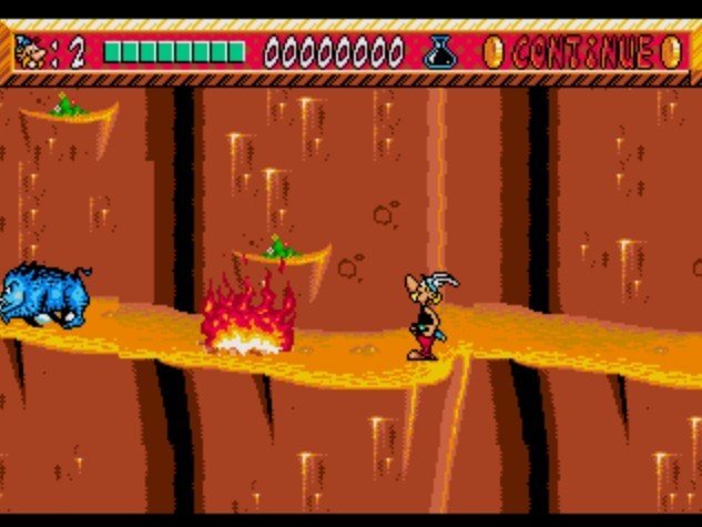Pantallazo de Asterix and the Power of the Gods para Sega Megadrive