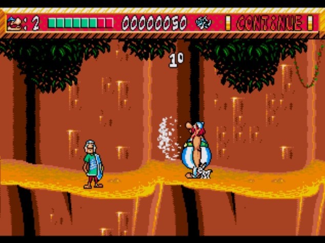 Pantallazo de Asterix and the Power of the Gods para Sega Megadrive