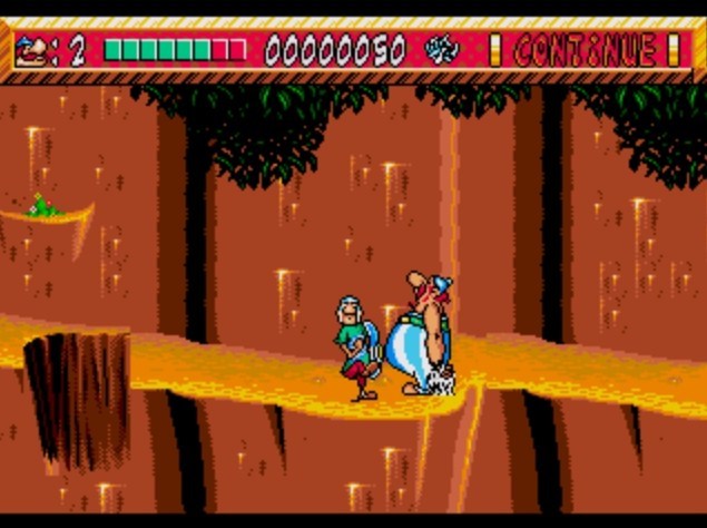 Pantallazo de Asterix and the Power of the Gods para Sega Megadrive