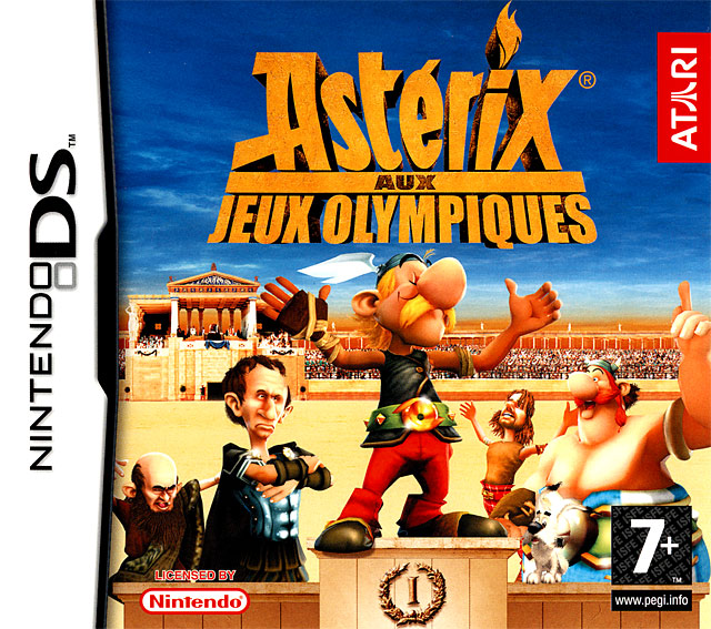 Caratula de Asterix at the Olympic Games para Nintendo DS