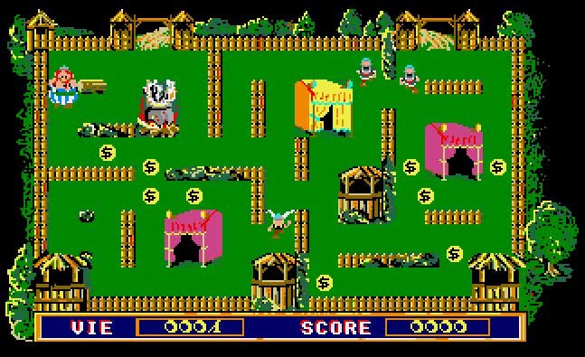 Pantallazo de Asterix en la India para Atari ST