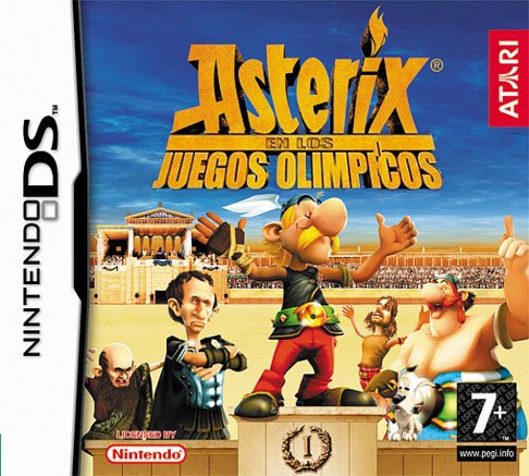 Caratula de Asterix en los Juegos Olímpicos para Nintendo DS