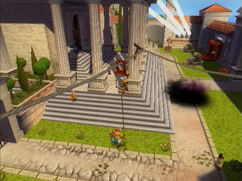 Pantallazo de Asterix en los Juegos Olímpicos para PlayStation 2