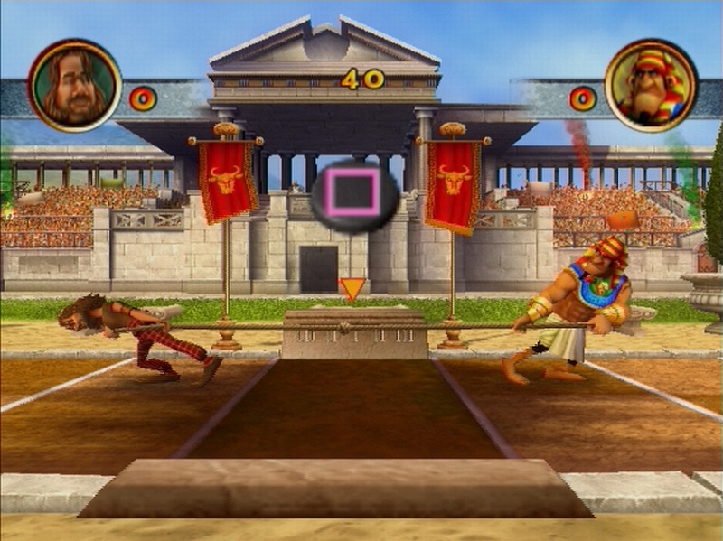 Pantallazo de Asterix en los Juegos Olímpicos para PlayStation 2