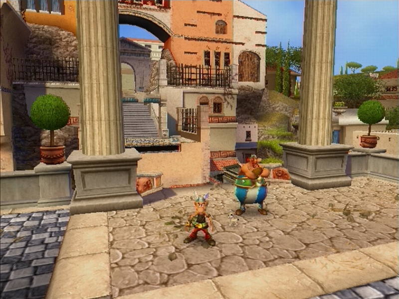 Pantallazo de Asterix en los Juegos Olímpicos para PlayStation 2