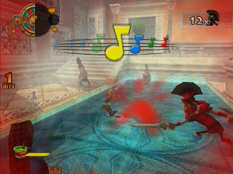Pantallazo de Asterix en los Juegos Olímpicos para PlayStation 2