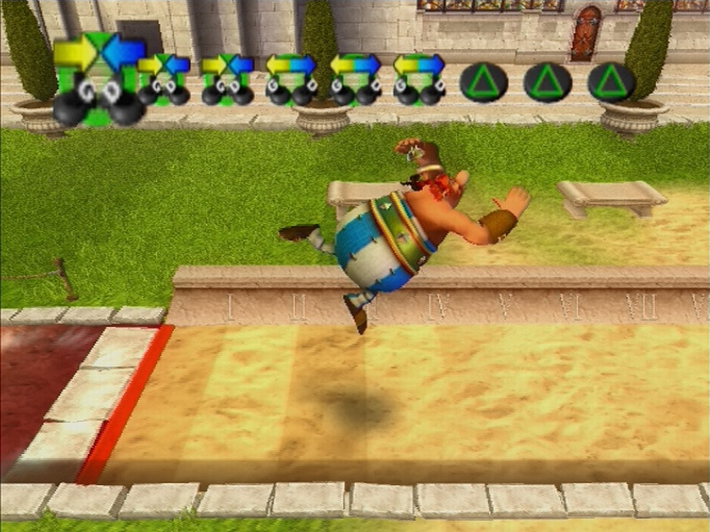 Pantallazo de Asterix en los Juegos Olímpicos para PlayStation 2