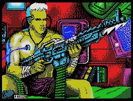 Pantallazo de Astro Marine Corps para MSX
