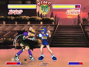 Pantallazo de Asuka 120%: Burning Festival Limited Japonés para Sega Saturn