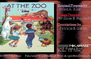 Pantallazo de At The Zoo: Electric Crayon Deluxe para Amiga