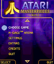 Pantallazo de Atari Masterpieces Vol. 1 para N-Gage