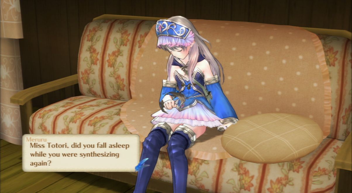Pantallazo de Atelier Meruru: The Apprentice of Arland para PlayStation 3