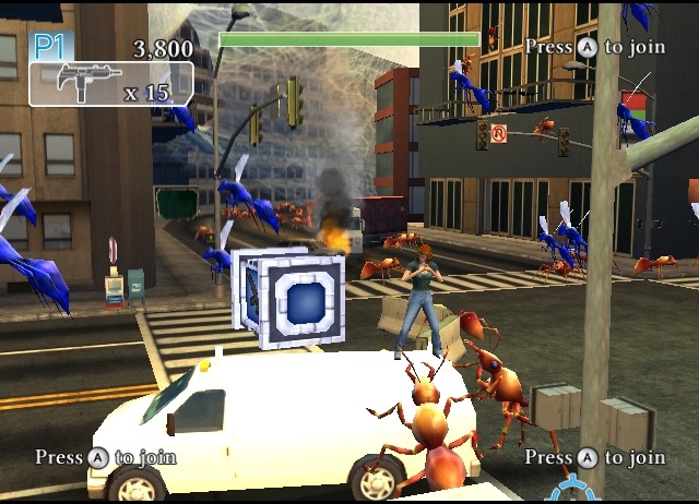 Pantallazo de Attack of the Movies 3D para Wii