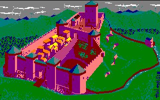 Pantallazo de Au Nom De L'hermine para Amstrad CPC