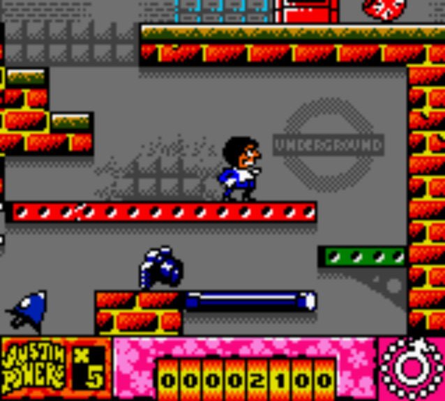 Pantallazo de Austin Powers #1: Oh, Behave! para Game Boy Color