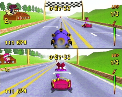 Pantallazo de Autos Locos Pirados Sobre Ruedas para PlayStation 2