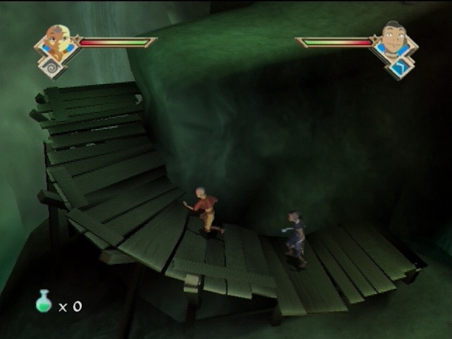 Pantallazo de Avatar: The Last Airbender - The Burning Earth para PlayStation 2