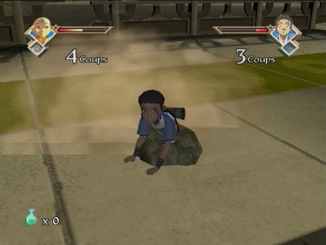 Pantallazo de Avatar: The Last Airbender - The Burning Earth para PlayStation 2
