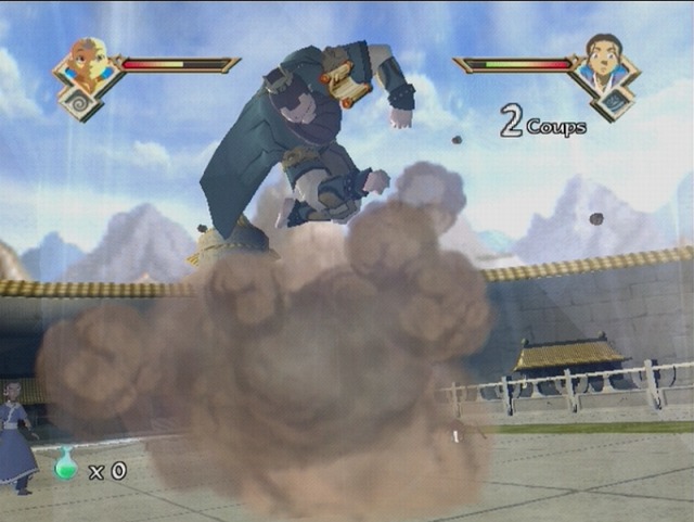 Pantallazo de Avatar: The Last Airbender - The Burning Earth para PlayStation 2
