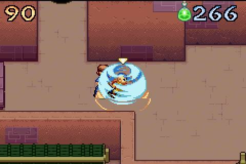 Pantallazo de Avatar: The Last Airbender -- The Burning Earth para Game Boy Advance