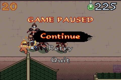 Pantallazo de Avatar: The Last Airbender -- The Burning Earth para Game Boy Advance