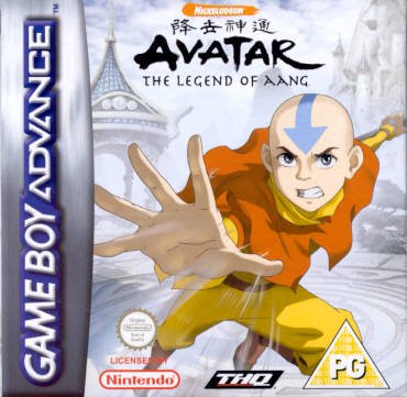 Caratula de Avatar: The Legend of Aang para Game Boy Advance