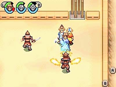 Pantallazo de Avatar: The Legend of Aang para Game Boy Advance