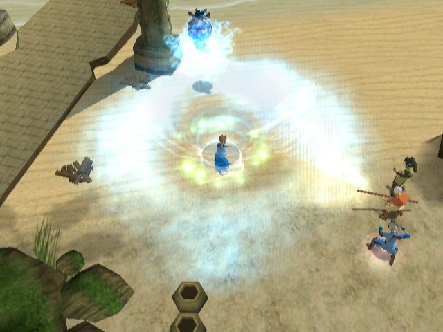 Pantallazo de Avatar: The Legend of Aang para Wii